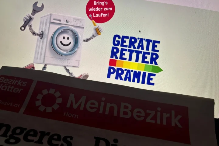 Reparieren statt Wegwerfen: Geräte-Retter-Prämie in Horn fördert nachhaltige Reparaturen
