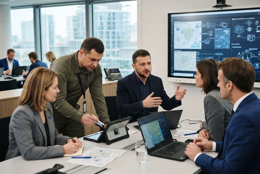 Ukraine teilt EU eigenes Know-how in Digitalverwaltung und Militärtechnik
